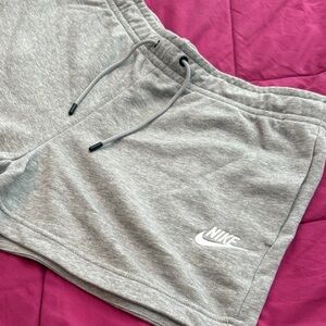 Nike Heather Gray Athletic Shorts